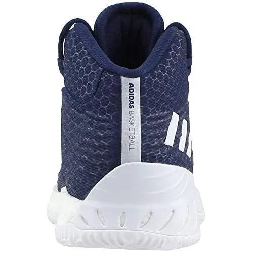 adidas Crazy Explosive 2017 NBA/NCAA Shoe - Men's Basketball 13.5 Dark Navy/White
