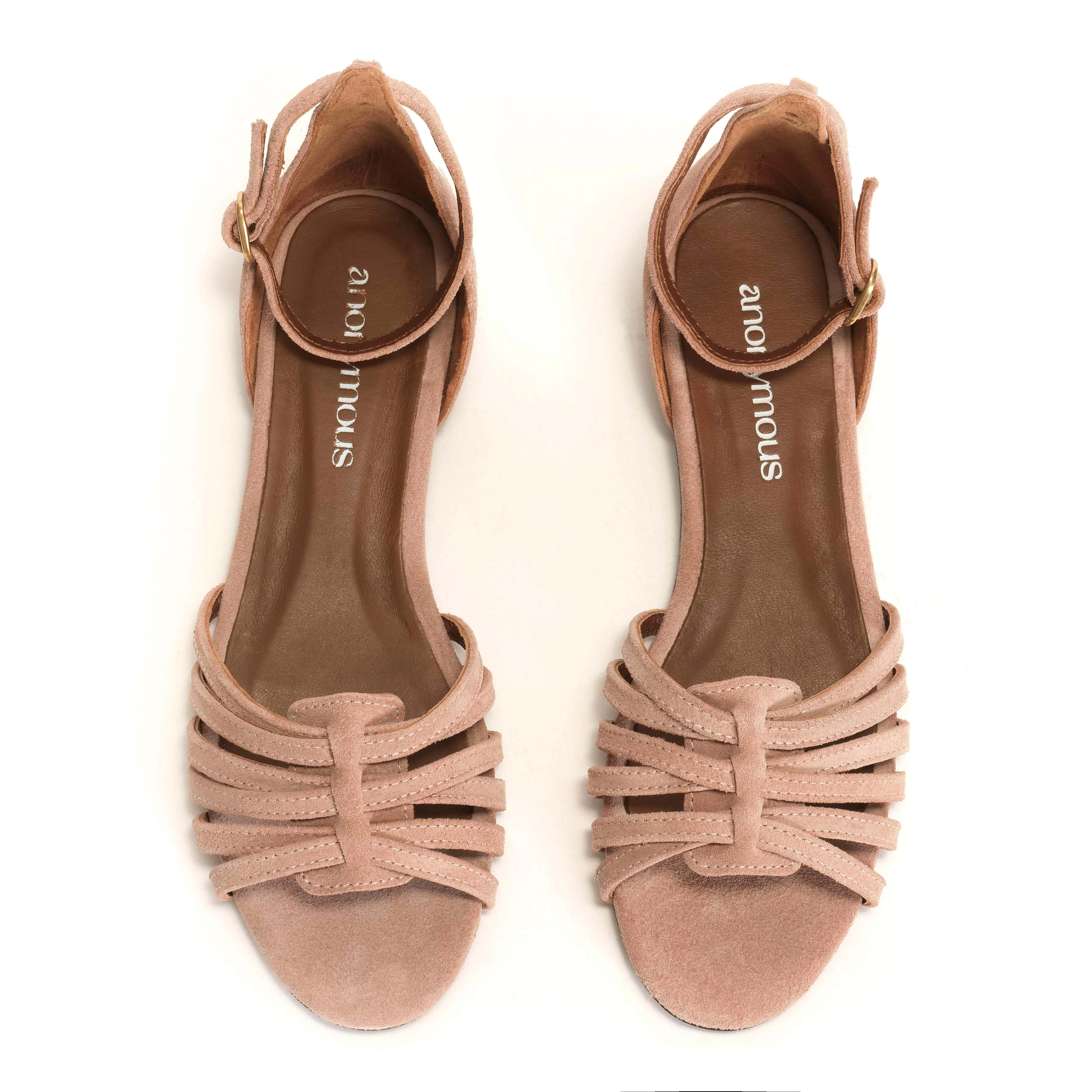 Anonymous Copenhagen Marieke Rose pink flat sandal