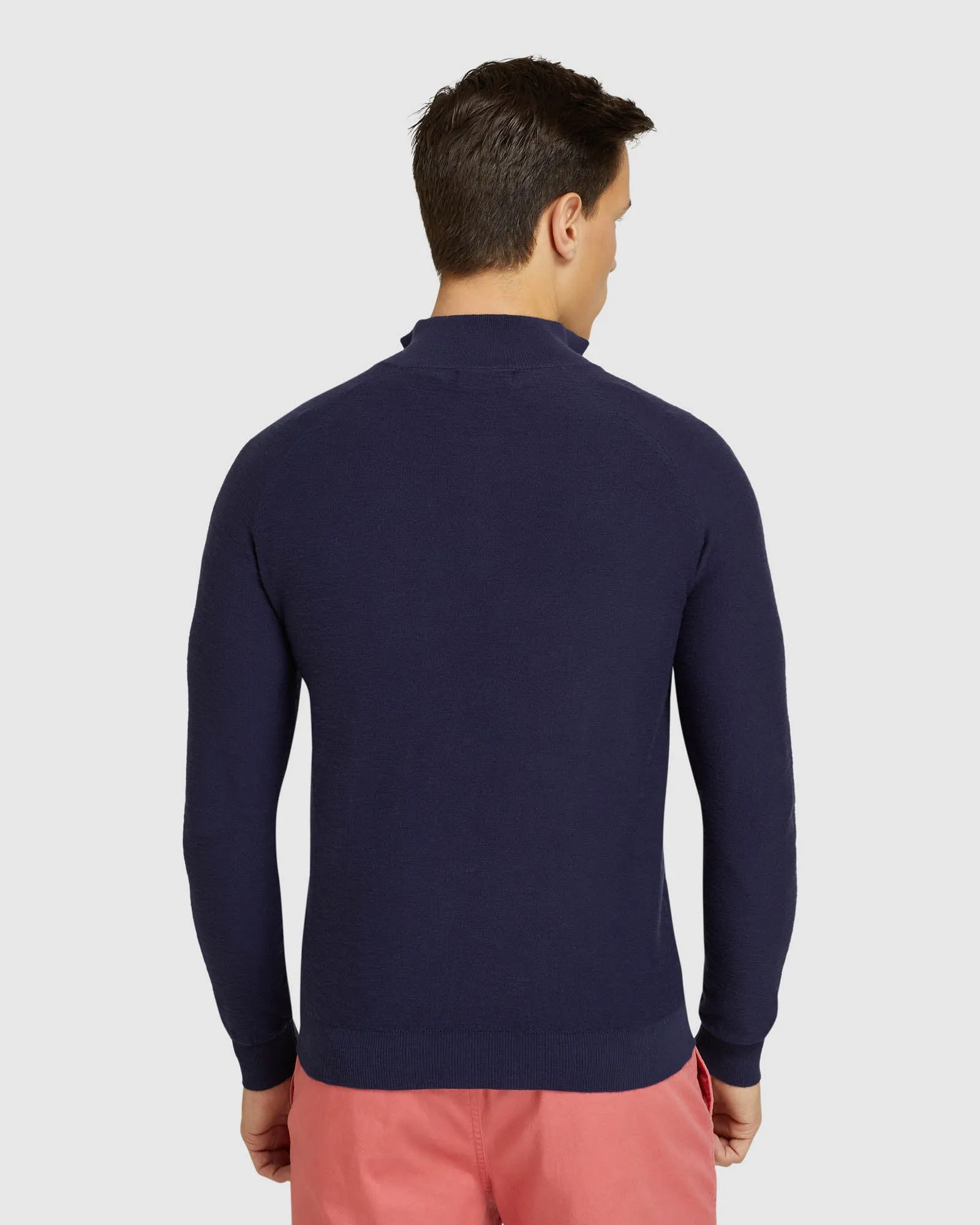Bart Zip Neck Knit
