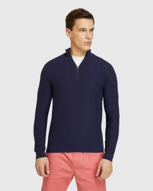 Bart Zip Neck Knit