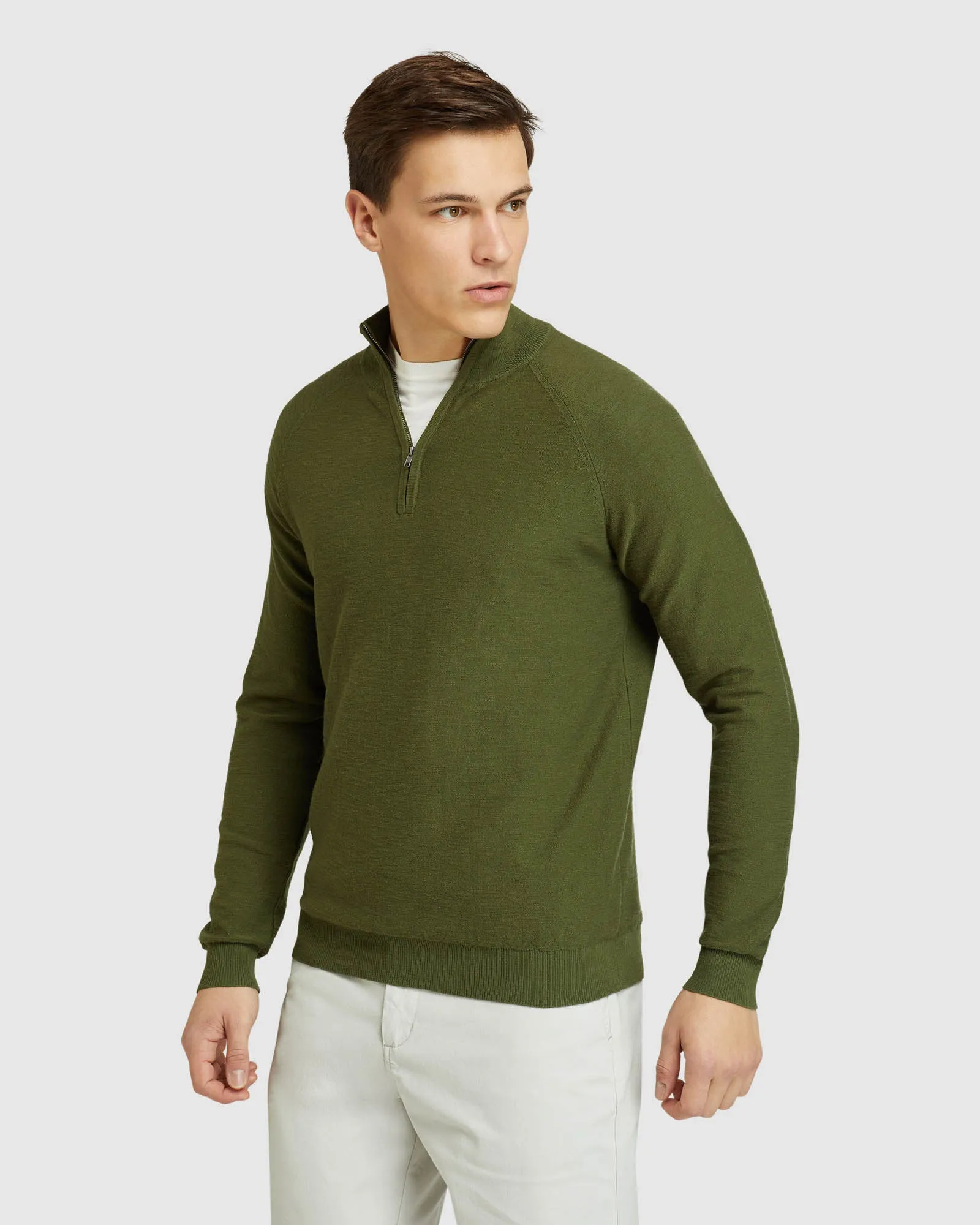 Bart Zip Neck Knit