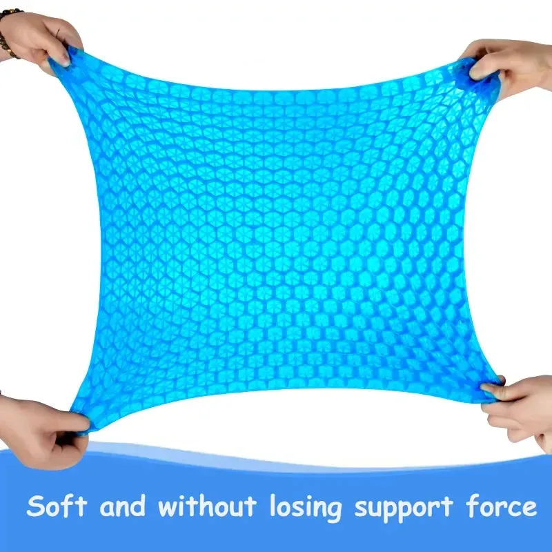 Breathable Gel Seat Cushion for Pressure Relief Home Office Collection