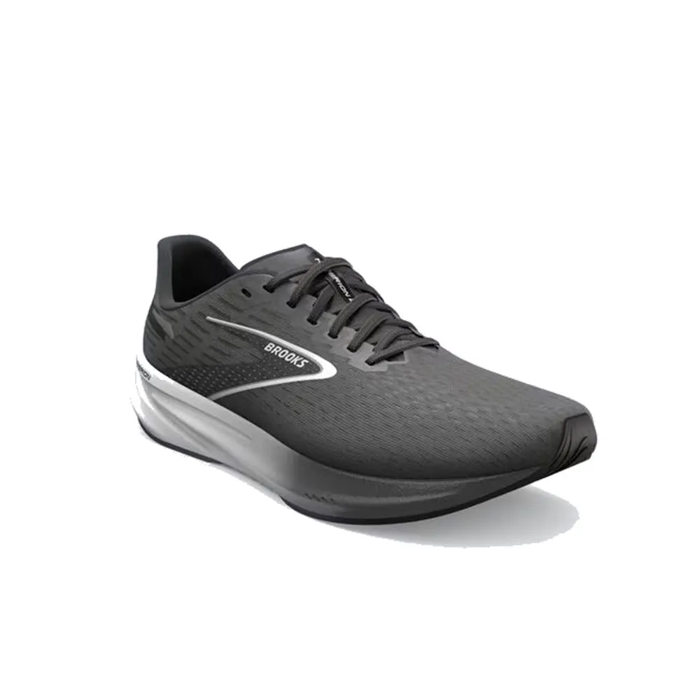 BROOKS HYPERION GUNMETAL/BLACK/WHITE - MENS