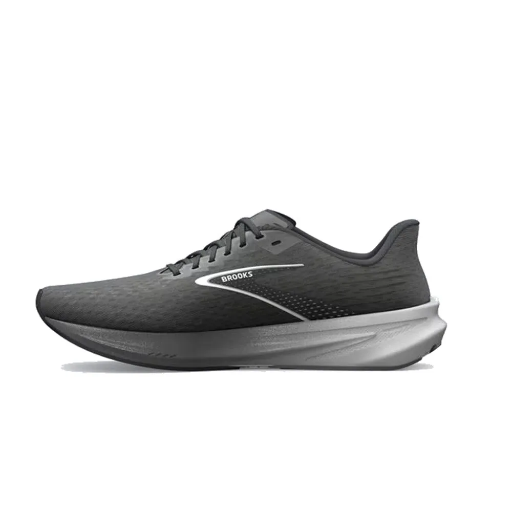 BROOKS HYPERION GUNMETAL/BLACK/WHITE - MENS