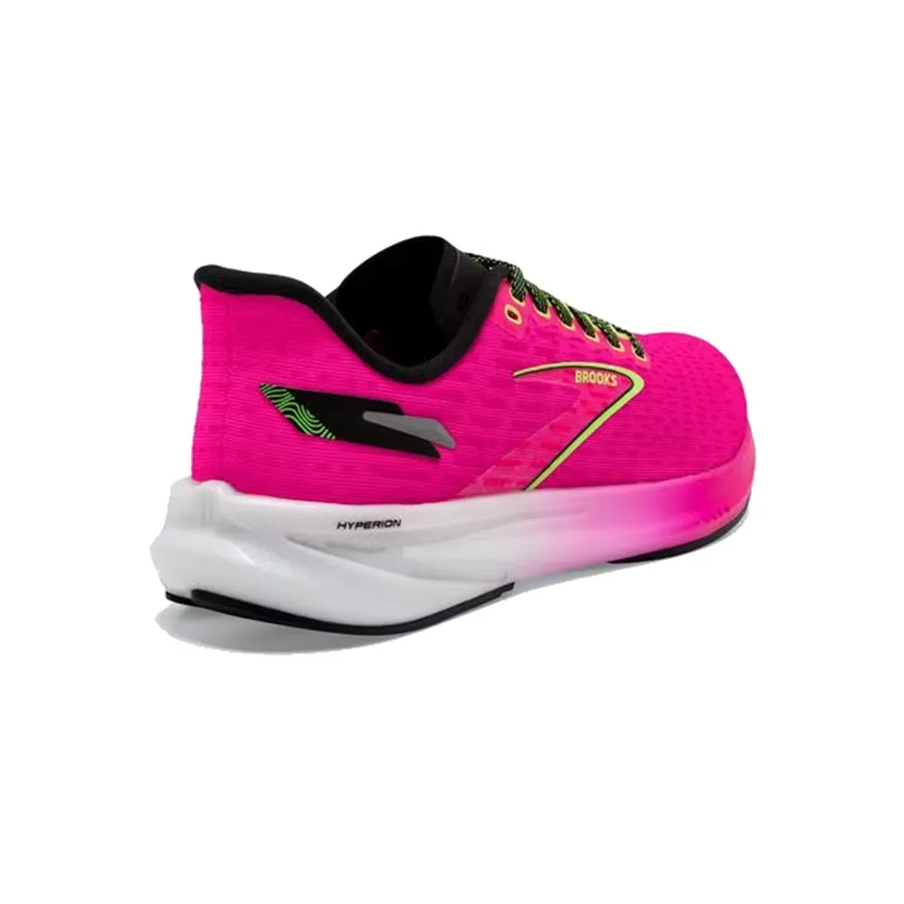 BROOKS HYPERION PINK GLO/GREEN/BLACK - WOMENS