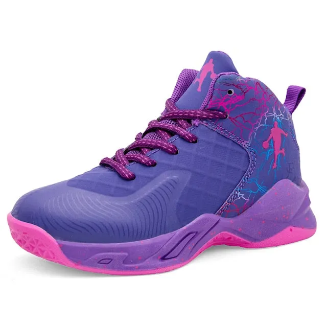 Children's Basketball Shoes Boys Girls Non-slip Kids Sport shoes Outdoor Sneakers Boy Trainers