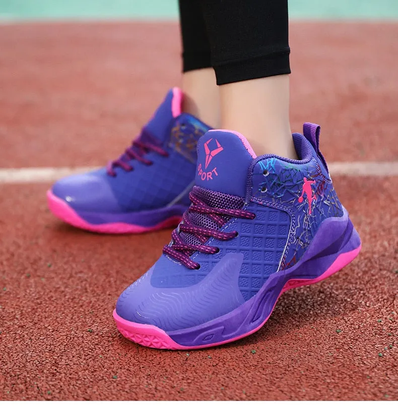 Children's Basketball Shoes Boys Girls Non-slip Kids Sport shoes Outdoor Sneakers Boy Trainers
