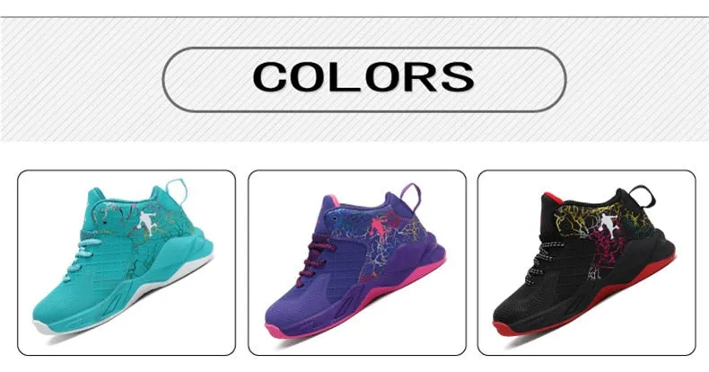 Children's Basketball Shoes Boys Girls Non-slip Kids Sport shoes Outdoor Sneakers Boy Trainers
