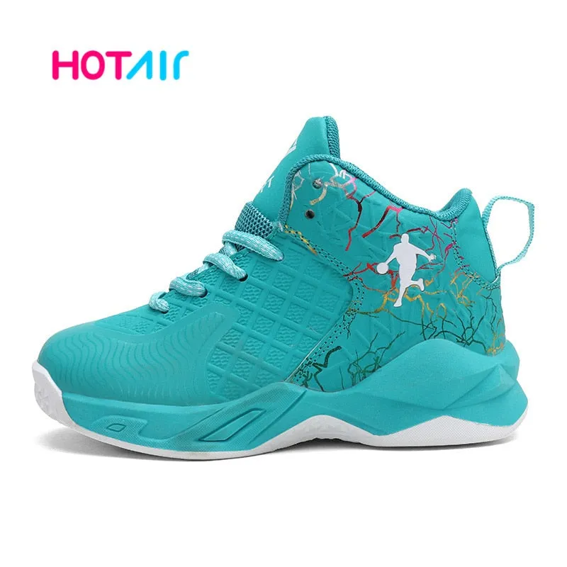 Children's Basketball Shoes Boys Girls Non-slip Kids Sport shoes Outdoor Sneakers Boy Trainers