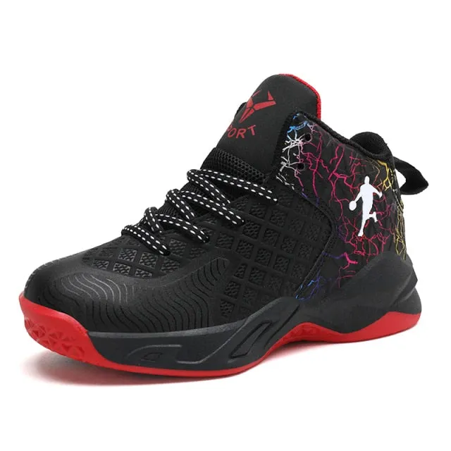 Children's Basketball Shoes Boys Girls Non-slip Kids Sport shoes Outdoor Sneakers Boy Trainers