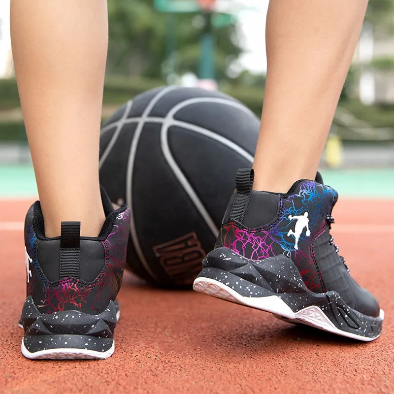 Children's Basketball Shoes Boys Girls Non-slip Kids Sport shoes Outdoor Sneakers Boy Trainers