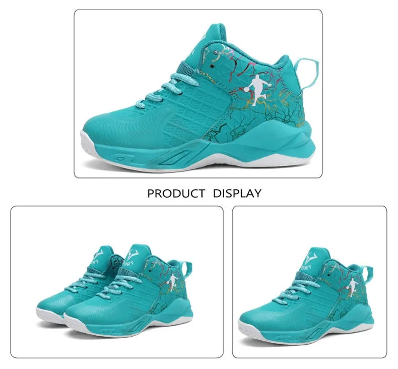 Children's Basketball Shoes Boys Girls Non-slip Kids Sport shoes Outdoor Sneakers Boy Trainers