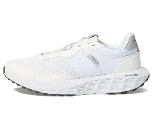 Cole Haan Women's Zerogrand All Day Runner Sneaker, Optic White/Harbor Mist/Optic White, 9.5
