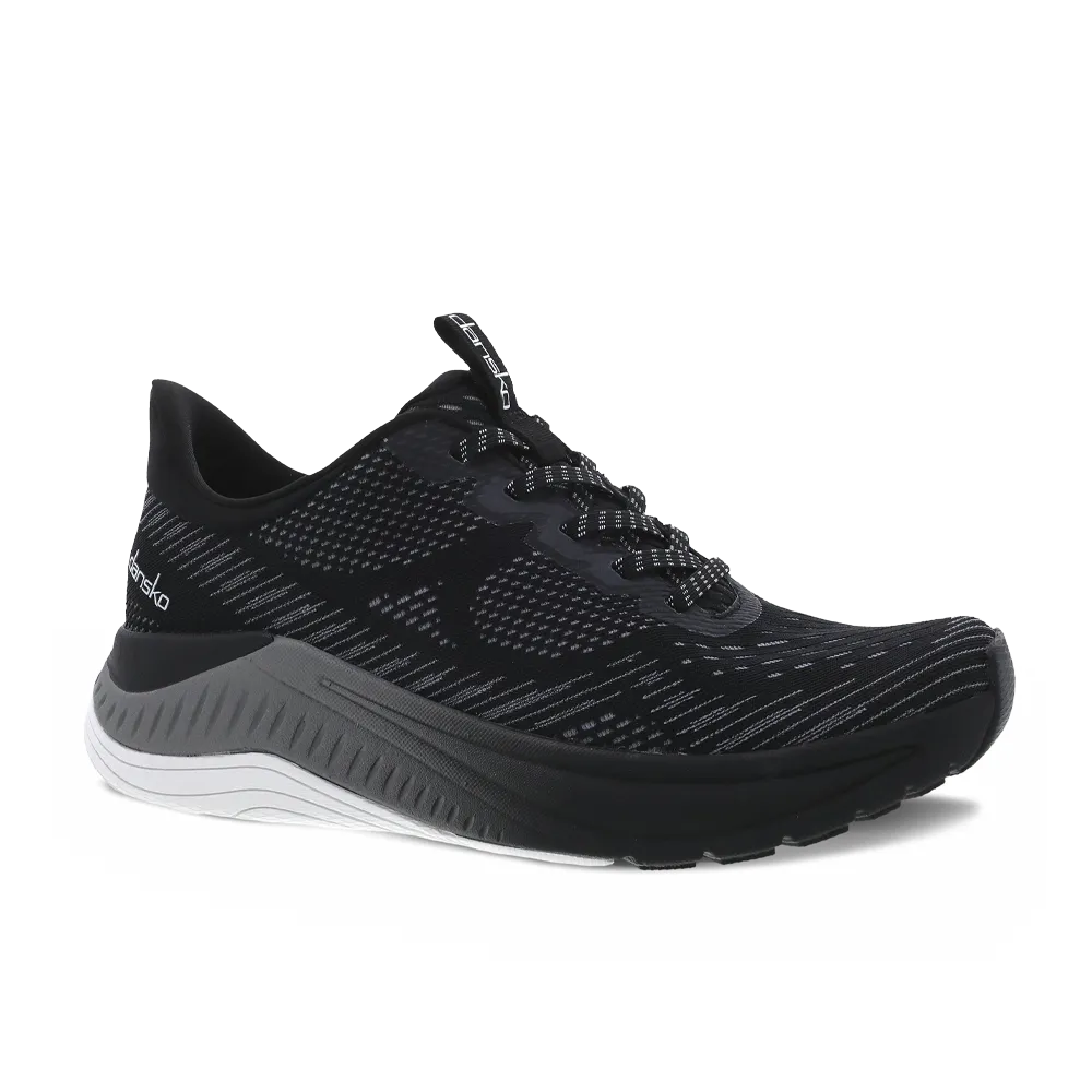 Dansko Peony Black Mesh