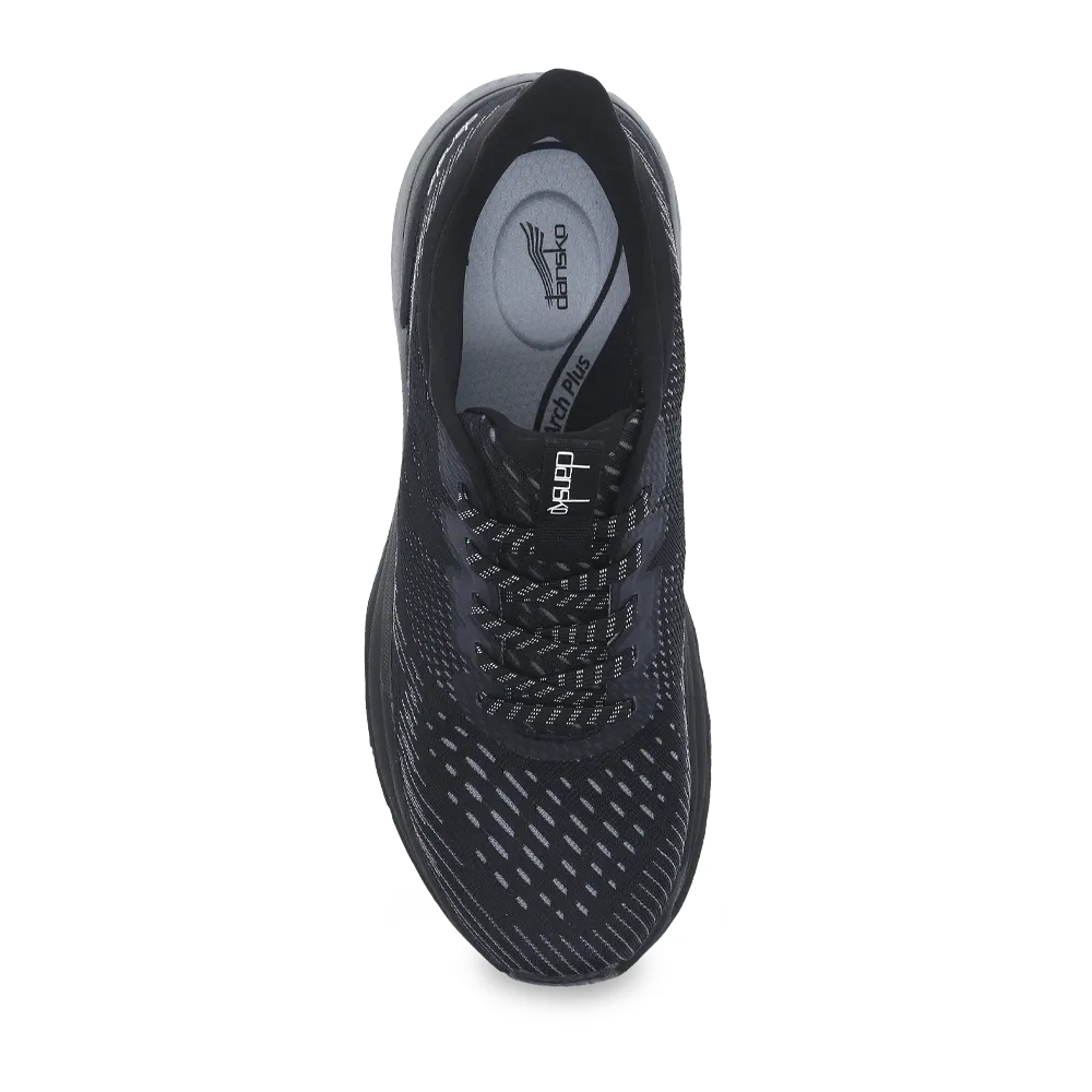 Dansko Peony Black Mesh