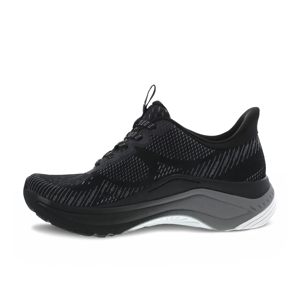 Dansko Peony Black Mesh