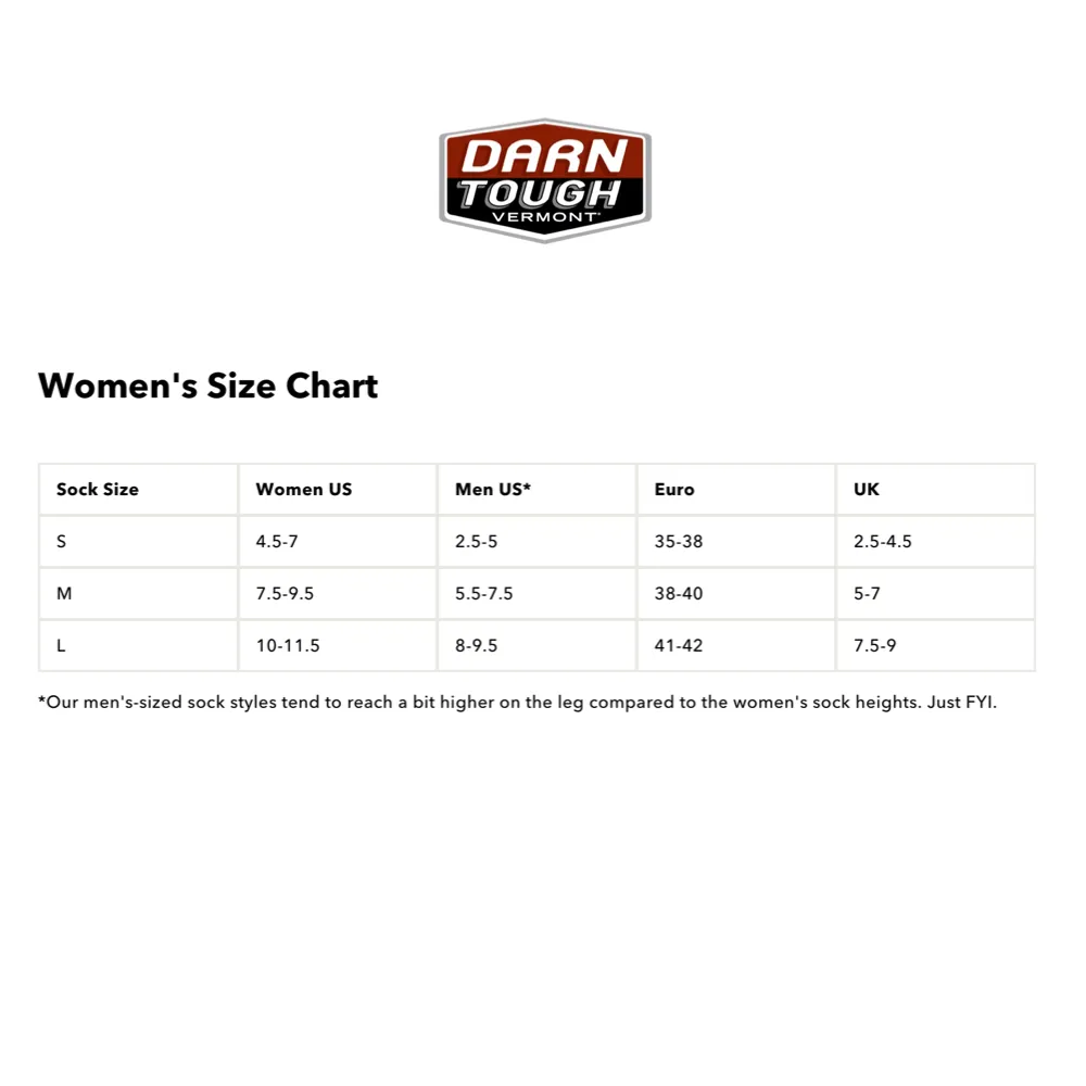 Darn Tough Women's Steely No Show Tab Lightweight Work Sock in Gravel