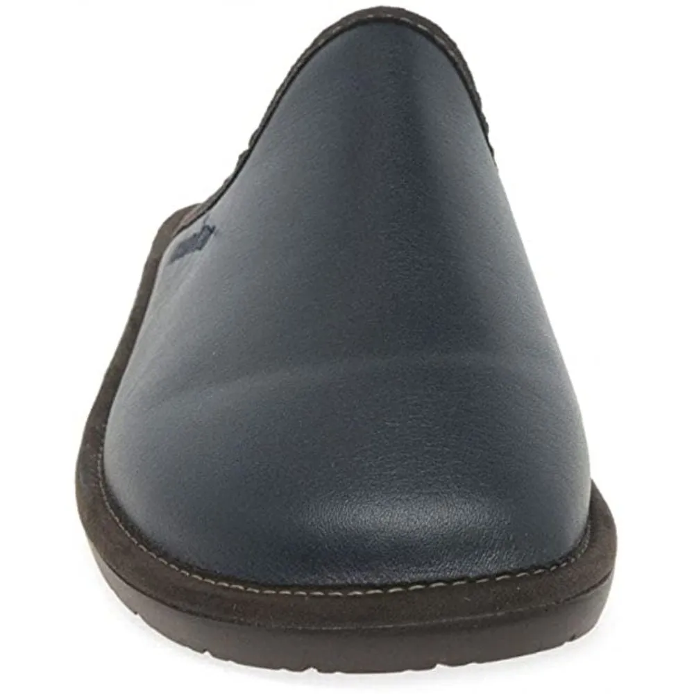Dublin Navy 131 Nordikas Comfy Slide Mens Slippers