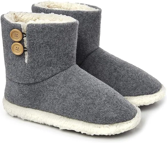Dunlop Men's Slippers - Boot Slippers for Men