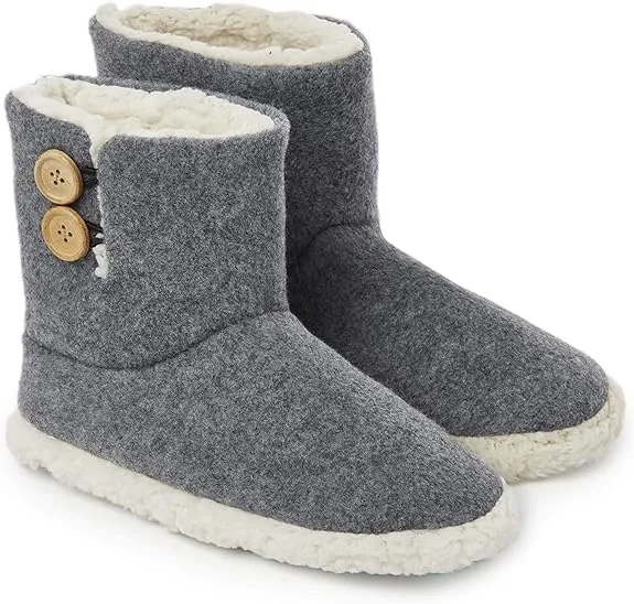 Dunlop Men's Slippers - Boot Slippers for Men