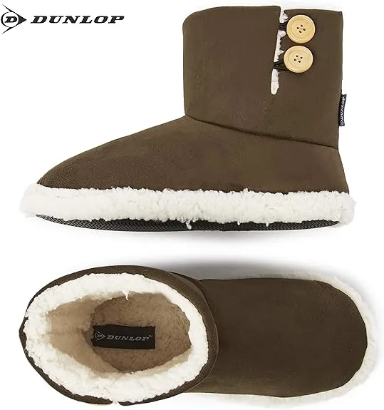 Dunlop Men's Slippers - Boot Slippers for Men