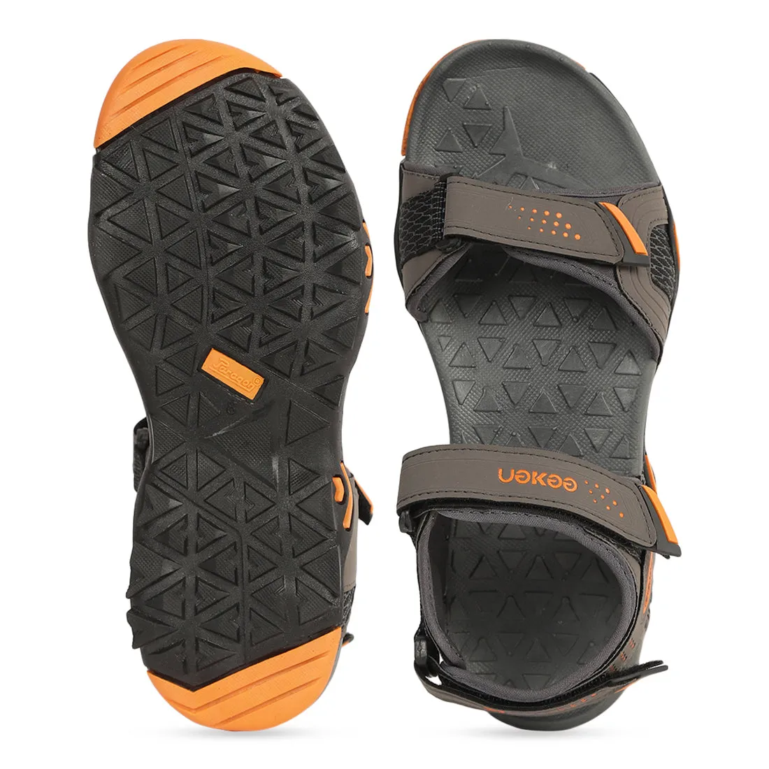 Eeken ESDGO4509S Grey Stylish Lightweight Daily Wear Sports Sandals For Men