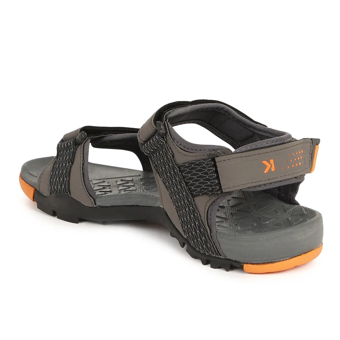 Eeken ESDGO4509S Grey Stylish Lightweight Daily Wear Sports Sandals For Men