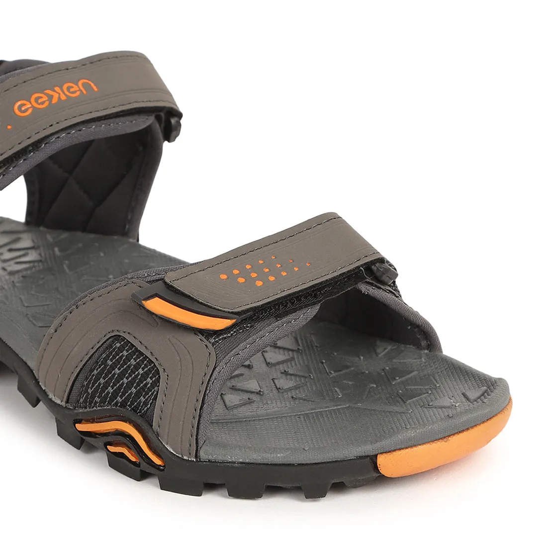 Eeken ESDGO4509S Grey Stylish Lightweight Daily Wear Sports Sandals For Men