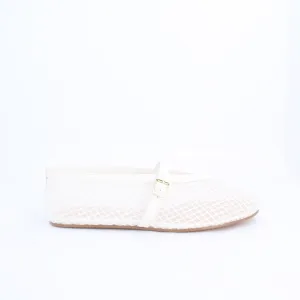 FARA BALLERINA-Flats-WHITE