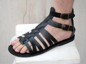 Gladiator Greek Handmade Leather Sandals
