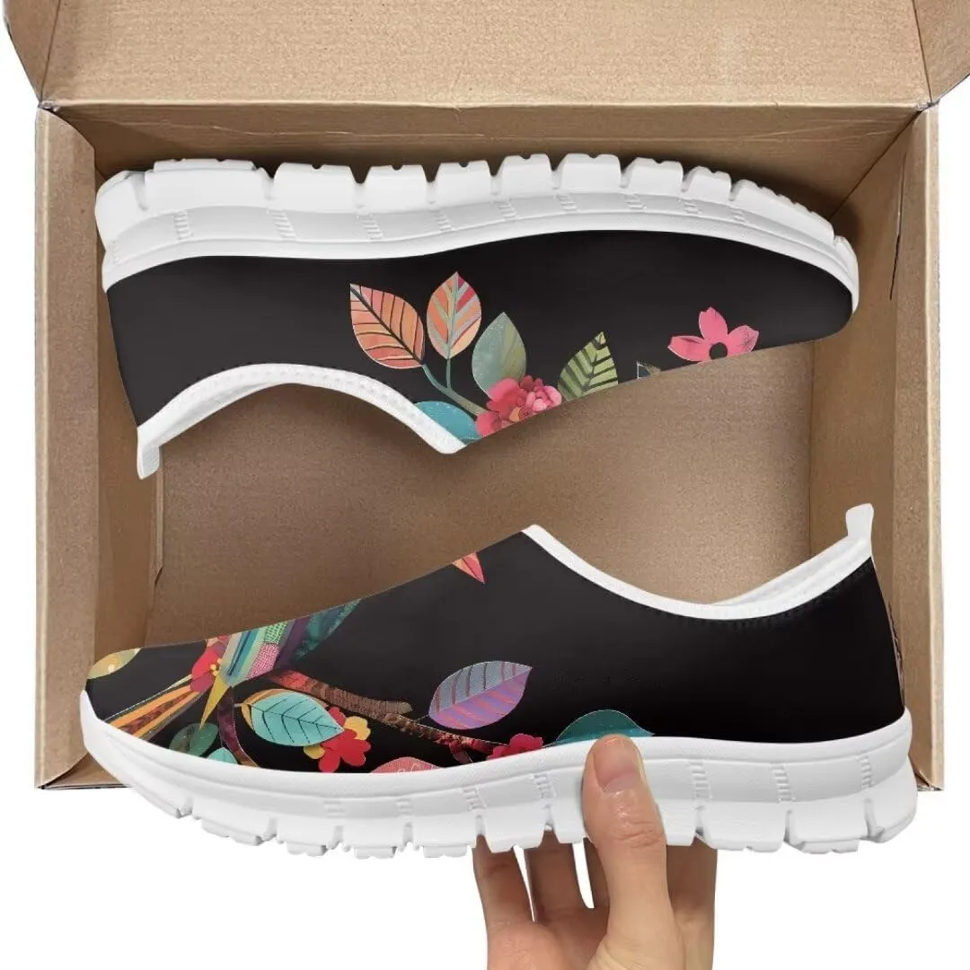 Jeiento Slip On Shoes for Women Comfortable Travel Walking Flat Shoes Soft Shoes Casual Shoes Lightweight Non Slip DailyShoes