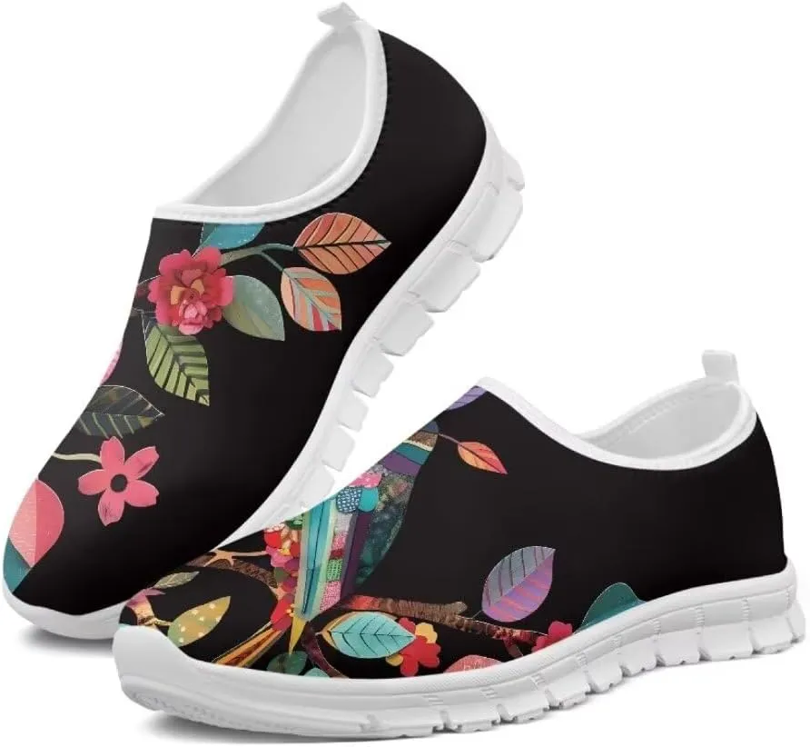 Jeiento Slip On Shoes for Women Comfortable Travel Walking Flat Shoes Soft Shoes Casual Shoes Lightweight Non Slip DailyShoes