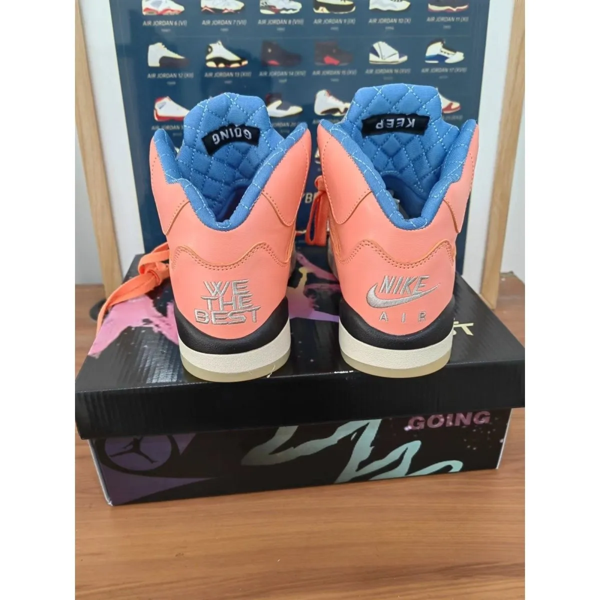 JORDAN 5 RETRO x DJ KHALED WE ARE THE BEST CRIMSON BLISS