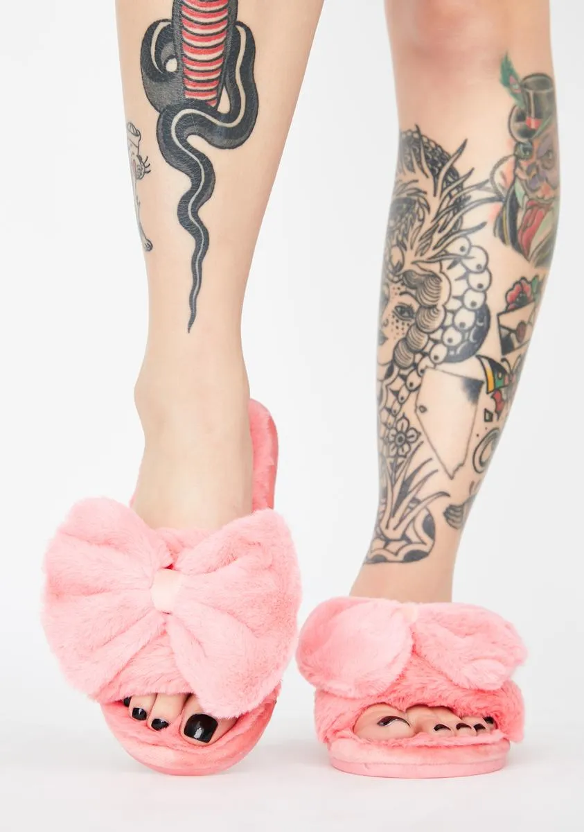 Me Time Plush Slippers