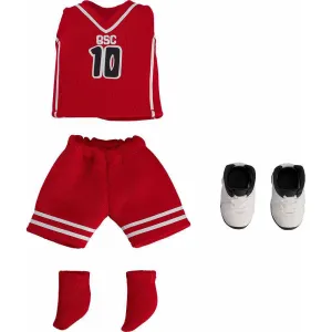 Nendoroid Doll Outfit Set: Basketball Uniform (Red)