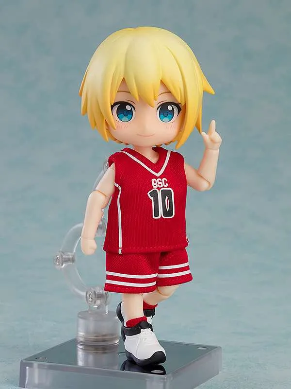 Nendoroid Doll Outfit Set: Basketball Uniform (Red)