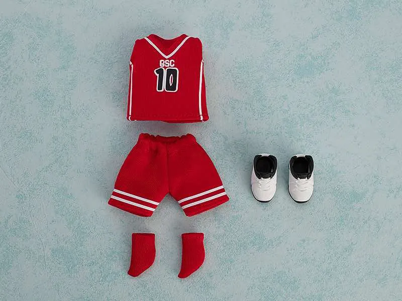 Nendoroid Doll Outfit Set: Basketball Uniform (Red)