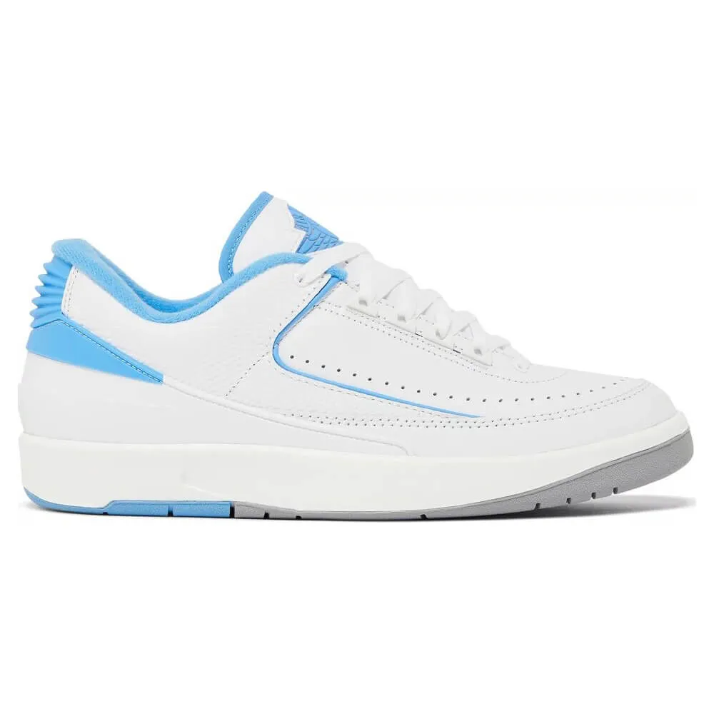 Nike Air Jordan 2 Retro Low UNC sneakers, blue/white