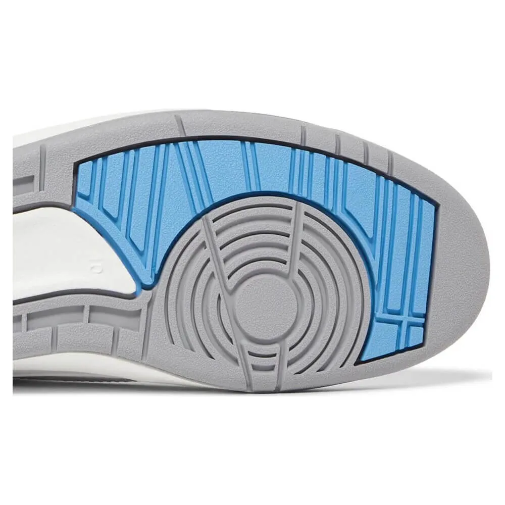 Nike Air Jordan 2 Retro Low UNC sneakers, blue/white