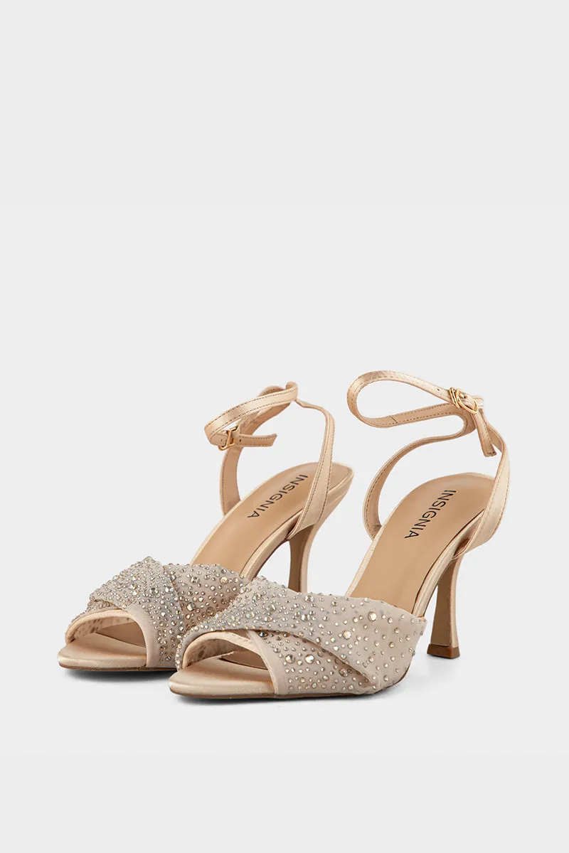 Party Wear Sandal IP2030-Beige