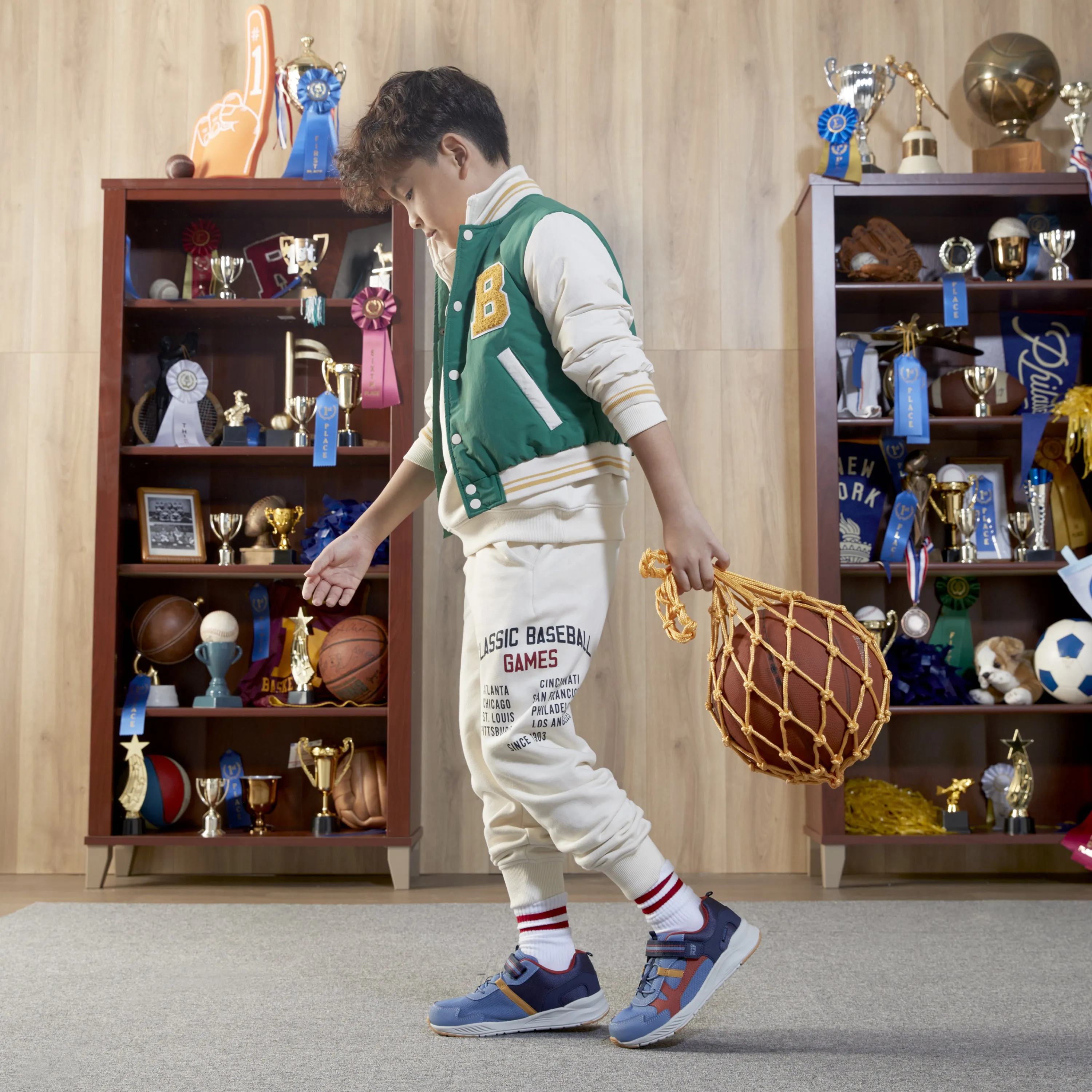 Player Sneaker - Little Kid Blue Multi