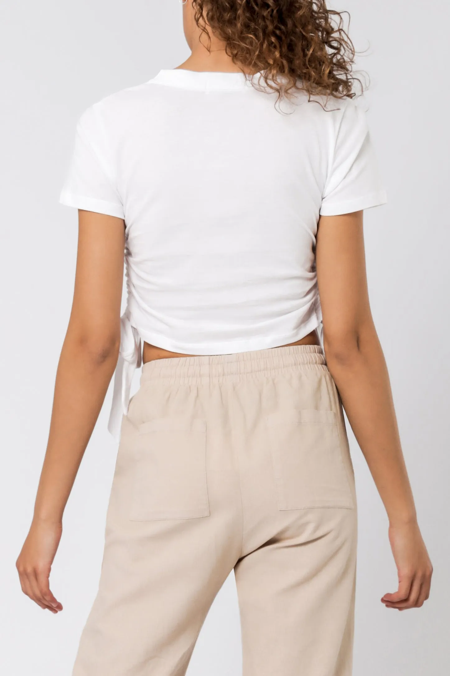 ROWAN DRAWSTRING TEE