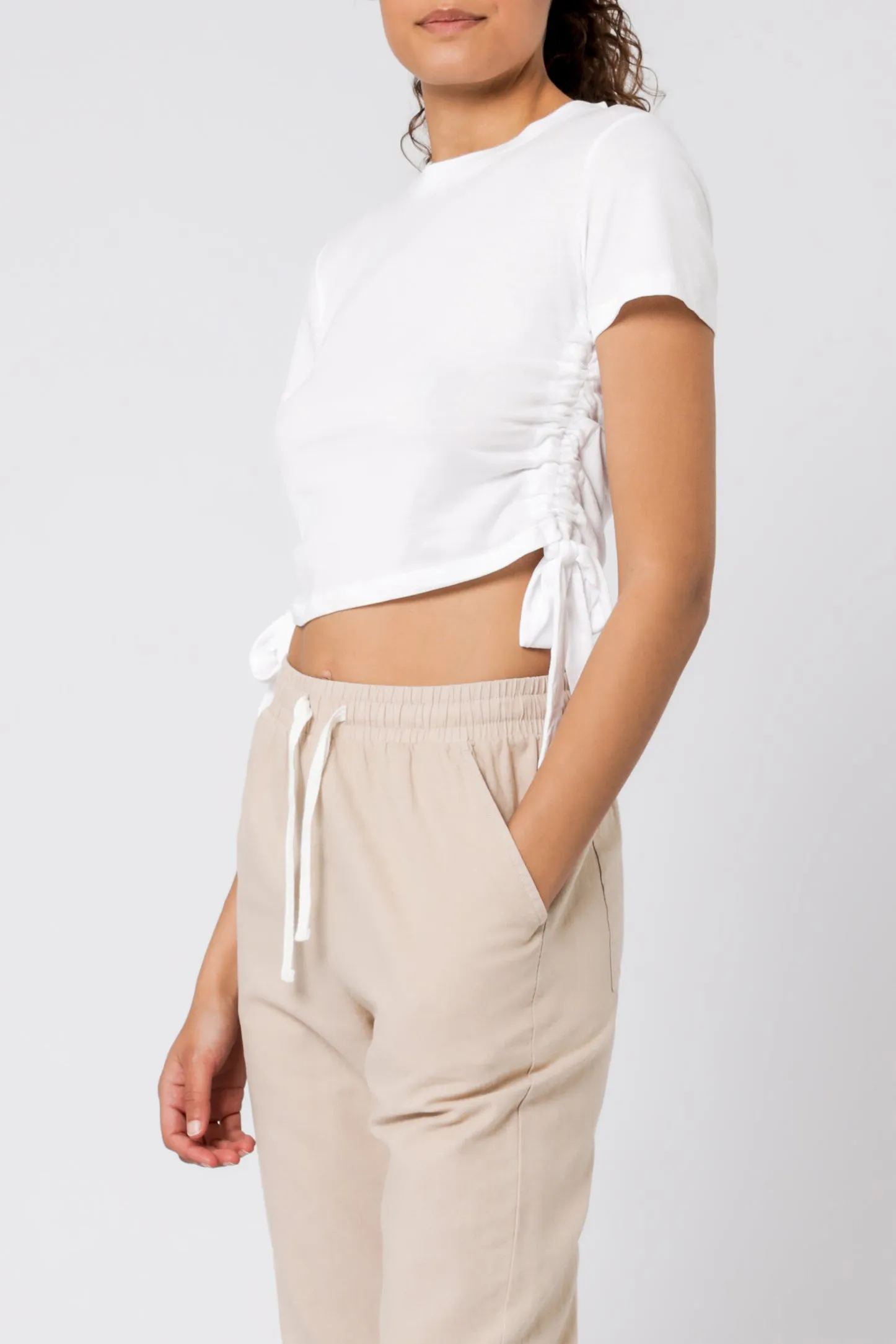 ROWAN DRAWSTRING TEE