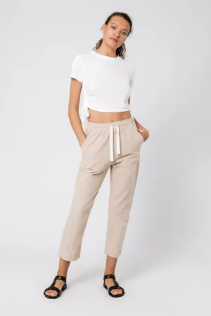ROWAN DRAWSTRING TEE