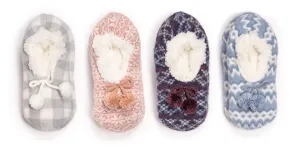 Women's Ballerina Slipper 24 Piece with Cardboard Display